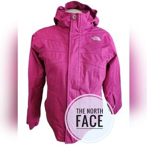 The North Face Girls XL (Ladies Small)  Hooded Hyvent 550 Winter Coat.